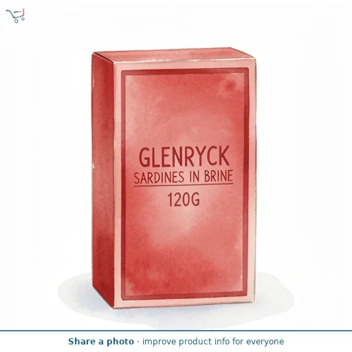 GLENRYCK SARDINES IN BRINE 120G