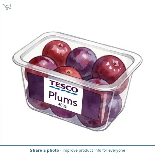 Tesco Plums 400G