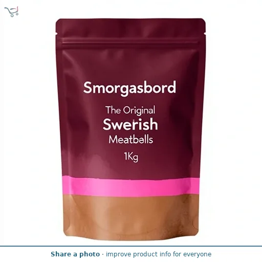Smorgasbord The Original Swedish Meatballs 1Kg
