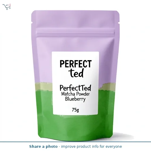 PerfectTed Matcha Powder Blueberry 75g