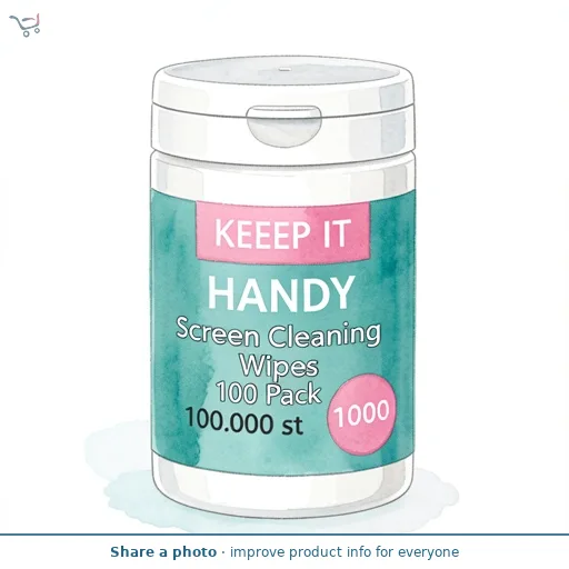 Keep It Handy Screen Cleaning Wipes 100 Pack