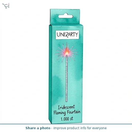 Iridescent Flaming Fountain