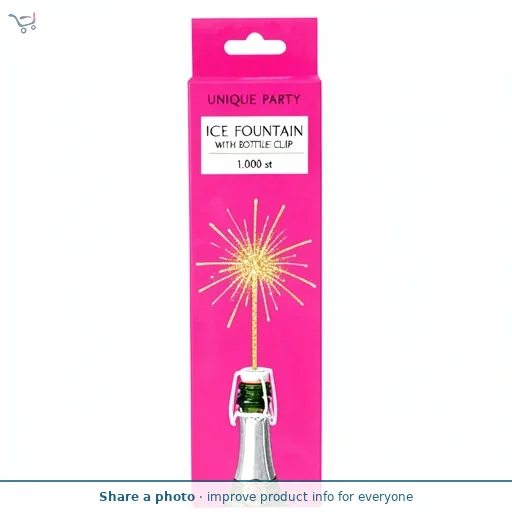  ICE FOUNTAIN WITH BOTTLE CLIP 