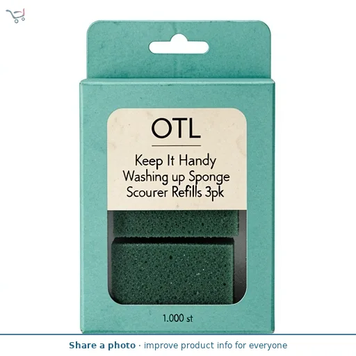 Keep It Handy Washing up Sponge Scourer Refills 3pk