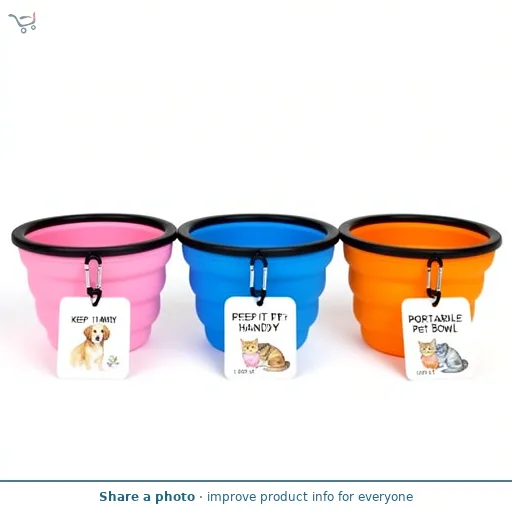 Keep It Handy Portable Pet Bowl