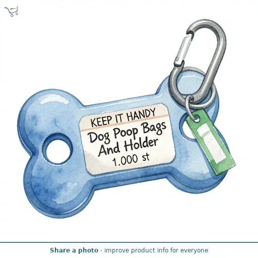 Keep It Handy Dog Poop Bags And Holder