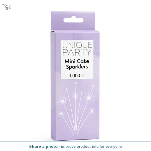Mini Cake Sparklers 10pk
