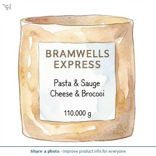 Pasta & Sauce Cheese & Broccoli