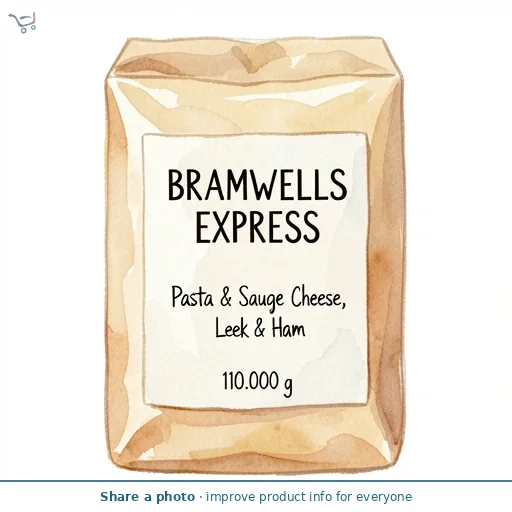 Pasta & Sauce Cheese, Leek & Ham