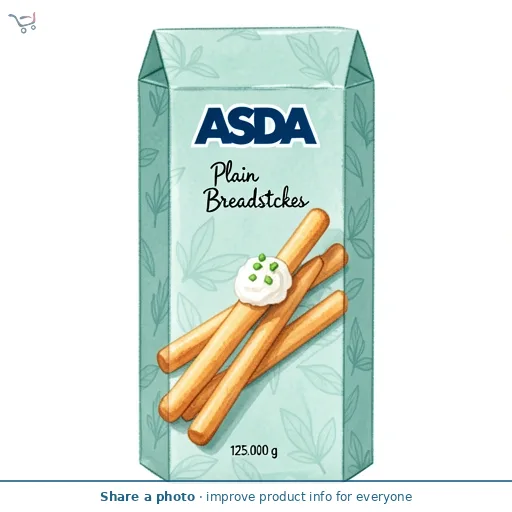 ASDA Plain Breadsticks 125g