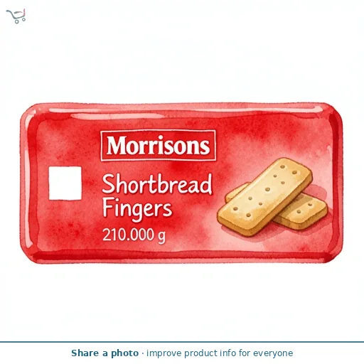 Morrisons Shortbread Fingers 