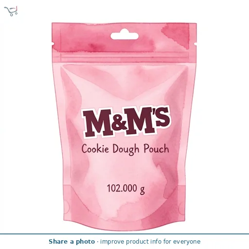 M&Ms Cookie Dough Pouch 