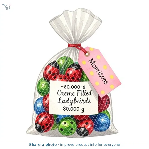 Morrisons Creme Filled Ladybirds 