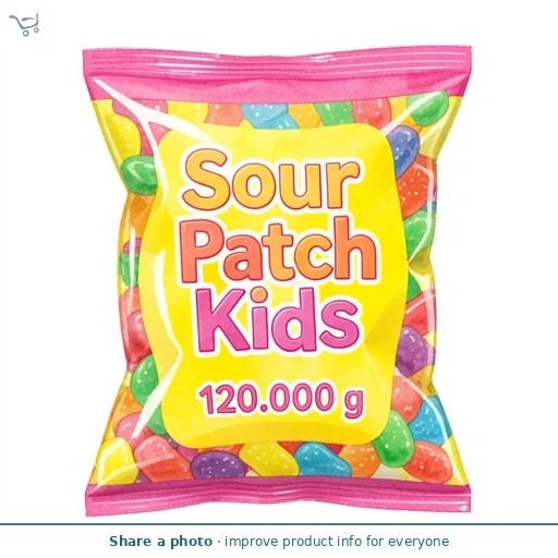 Sour Patch Kids 120g Fruit Mix Candy