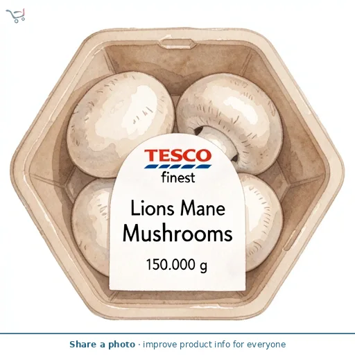 Tesco Finest Lions Mane Mushrooms 150g