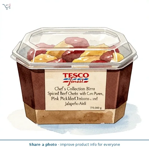 Tesco Finest Chef's Collection Birria Spiced Beef Cheeks 770g