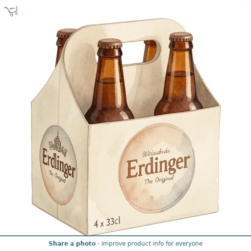 Erdinger Weissbräu The Original 4 x 33cl