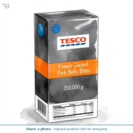 Tesco Firepit Honey Glazed Pork Belly Bites 350g