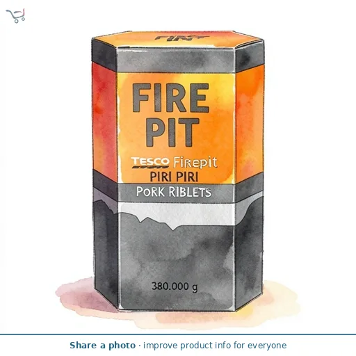 Tesco Firepit Piri Piri Pork Riblets 380g