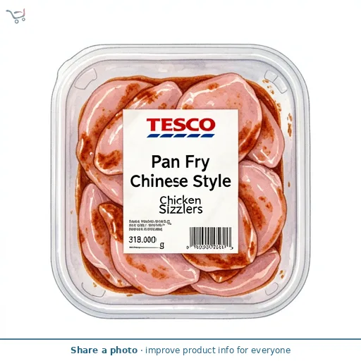  Tesco Pan Fry Chinese Style Chicken Sizzlers 318g