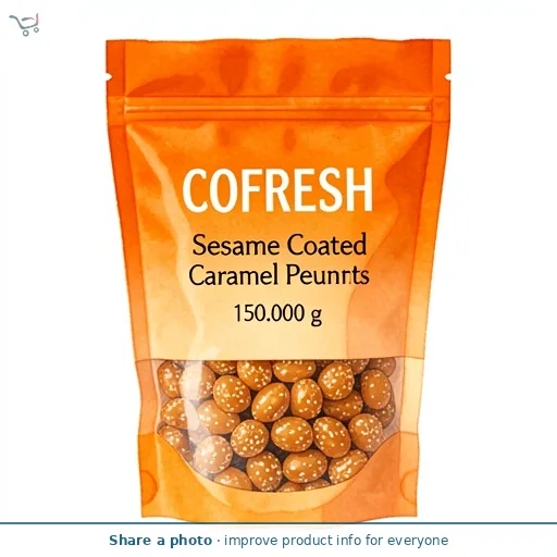 Cofresh Sesame Coated Caramel Peanuts 150G