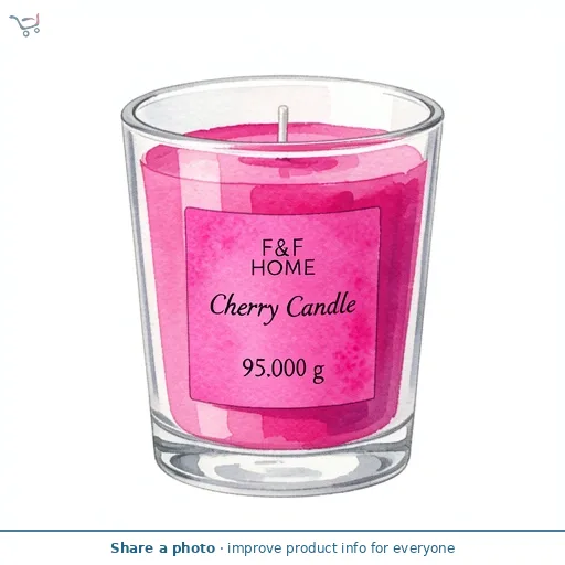 F&F Home Cherry Candle 95g