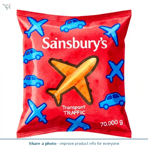 Sainsbury's Transport Traffic 70g