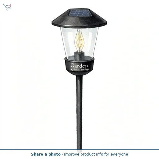 Garden by Sainsbury's Solar Lamp Light