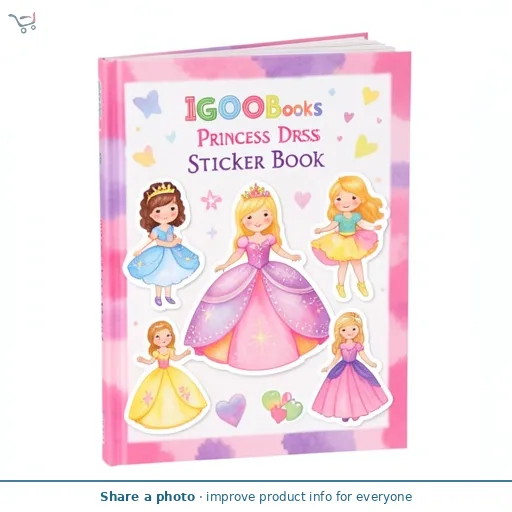Igloo Books Princess Dress Up Sticker Book