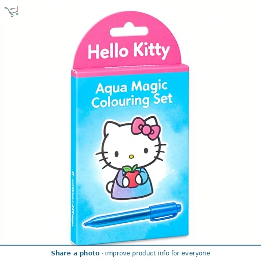 Hello Kitty Aqua Magic Colouring Set