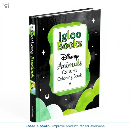 Igloo Books Disney Animals Colouring Book