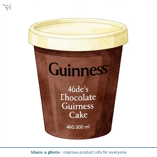 Guinness 460ml Jude's Chocolate Guinness Cake