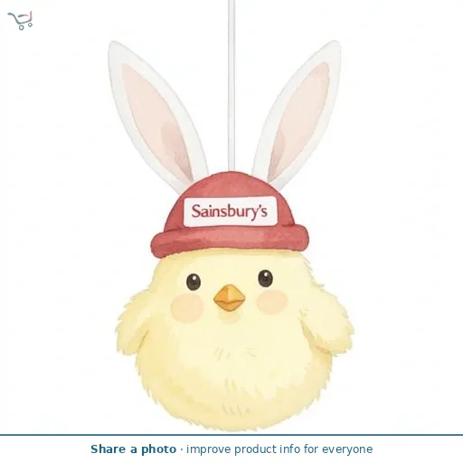 Sainsbury's Home Hanging Decoration - Bunny Ears