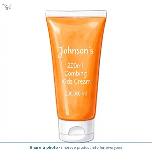 Johnson's 200ml Curl Combing Kids Cream