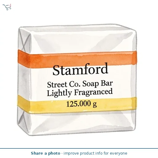 Stamford Street Co. Soap Bar Lightly Fragranced 125g