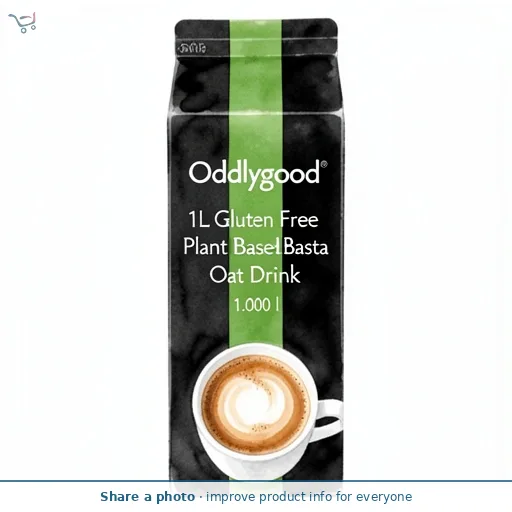 Oddlygood 1L Gluten Free Plant Based Barista Oat Drink