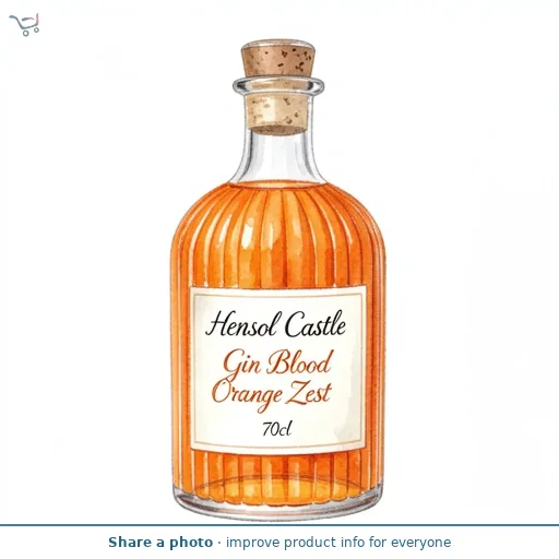Hensol Castle Gin Blood Orange Zest 70cl