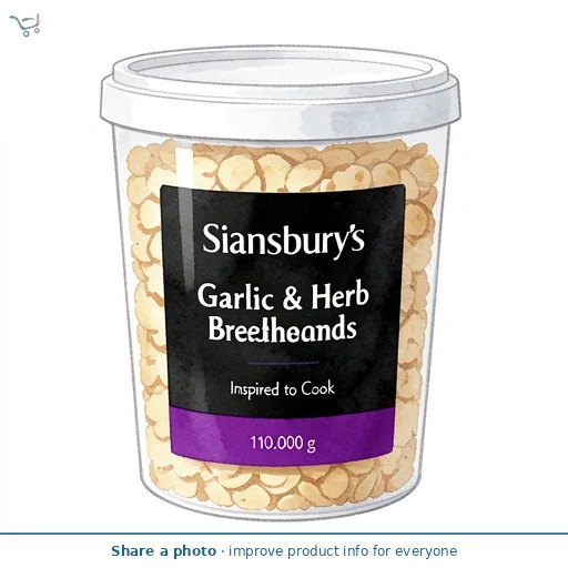 Sainsbury's Garlic & Herb Breadcrumbs, Inspired to Cook 110g