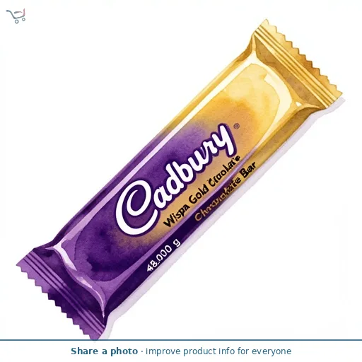 Cadbury Wispa Gold Chocolate Bar 48g