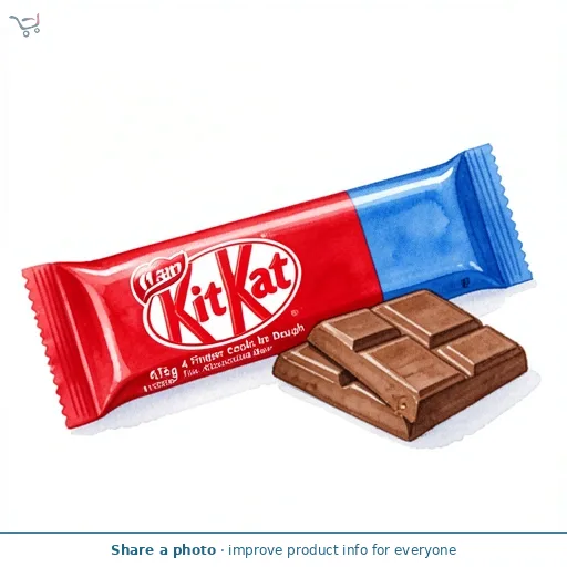 KitKat 41.5g 4 Finger Cookie Dough Flavour Chocolate Bar