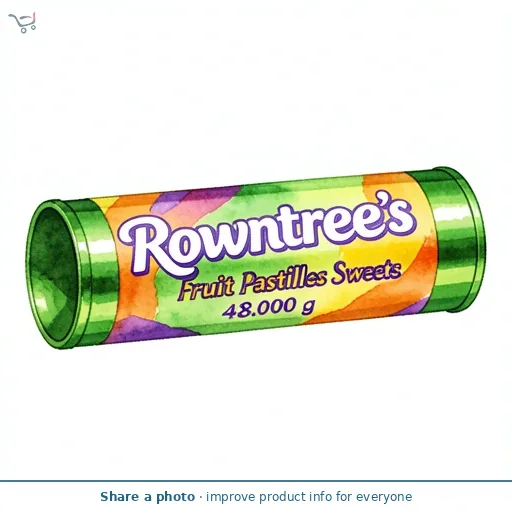 Rowntree's Fruit Pastilles Sweets Tube 48g