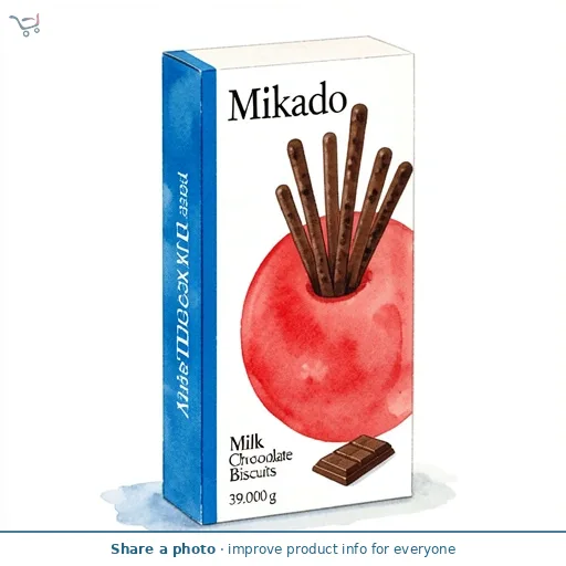 Mikado Milk Chocolate Biscuits 39g