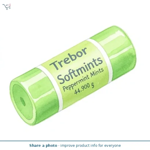 Trebor Softmints Peppermint Mints 44.9g