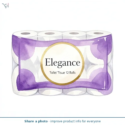 Elegance Toilet Tissue 12 Rolls