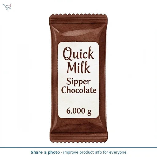 Quick Milk Sipper Chocolate 5x6g
