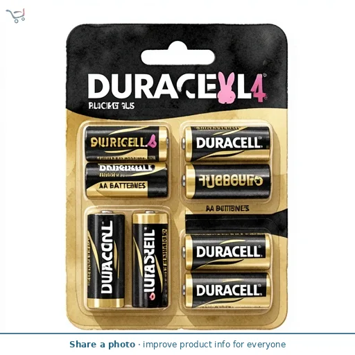 Duracell Pack of 4 Powerboost Plus AA Batteries