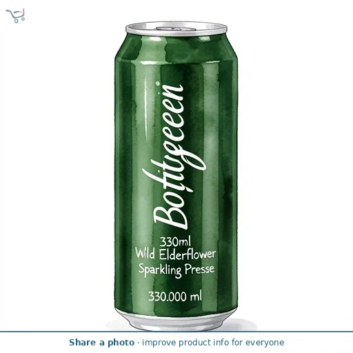 Bottlegreen 330ml Wild Elderflower Sparkling Presse