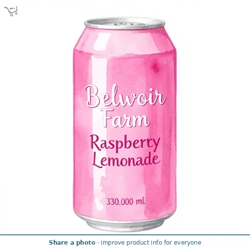Belvoir Farm Raspberry Lemonade 330ml