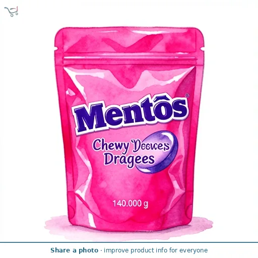 Mentos Chewy Dragees 140g