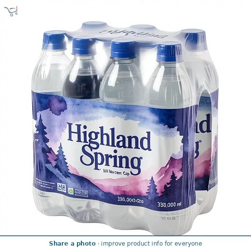 Highland Spring Still Water Sports Cap 12x330ml